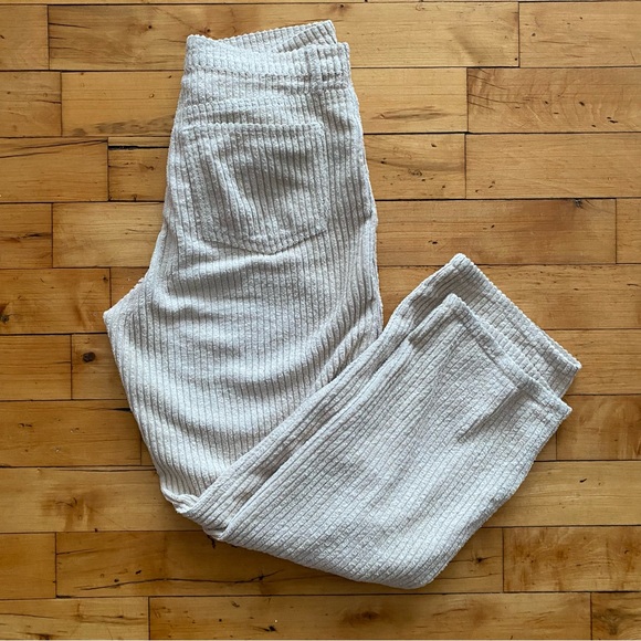 🤍 EUC Reformation Preston Baggy High Rise Straight Corduroy Pants - Size 28 - Picture 5 of 7